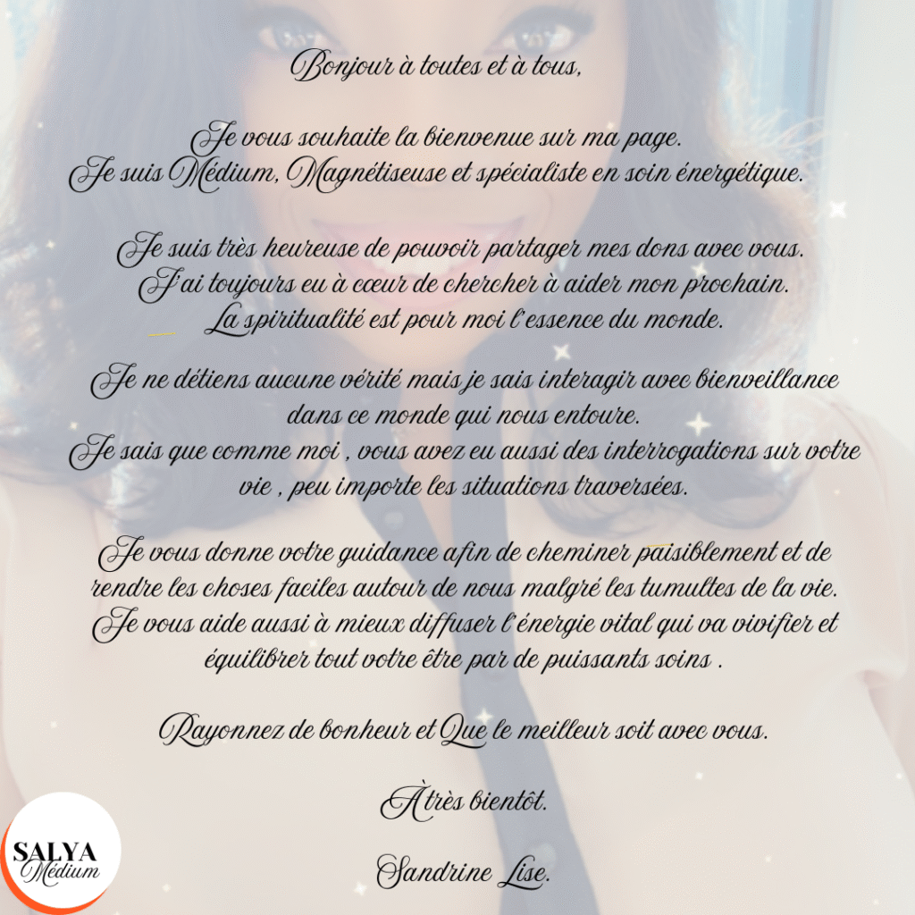 ma présentation médium